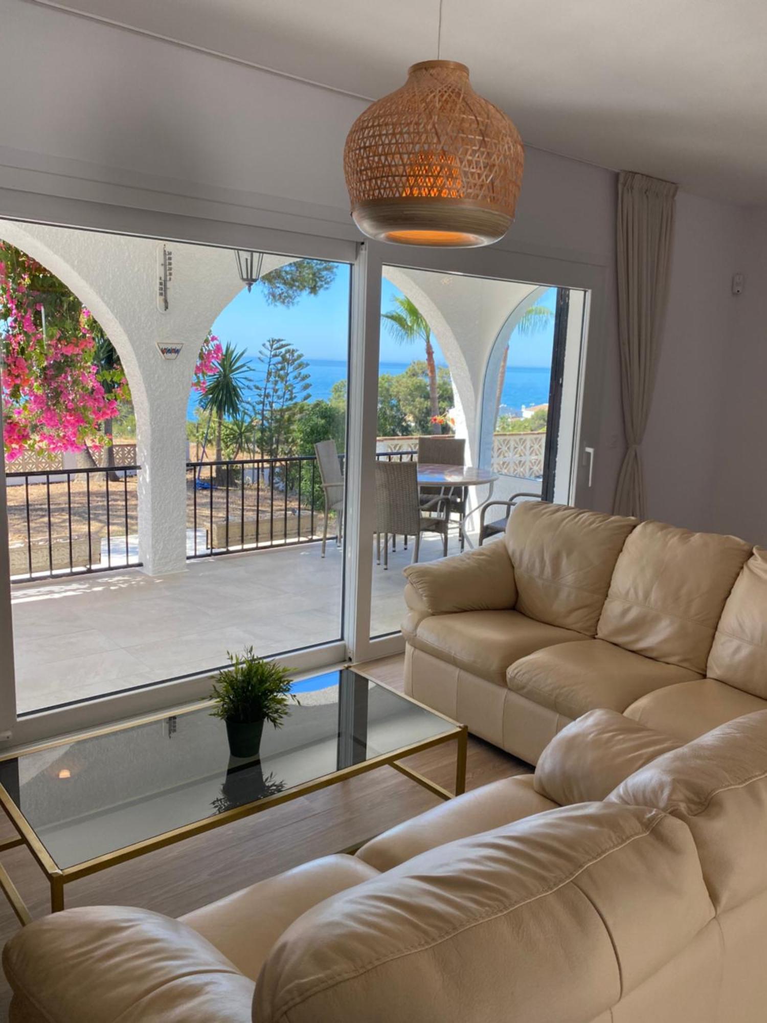 Independent Villa Beach House El Bosque La Cala De Mijas Exterior foto