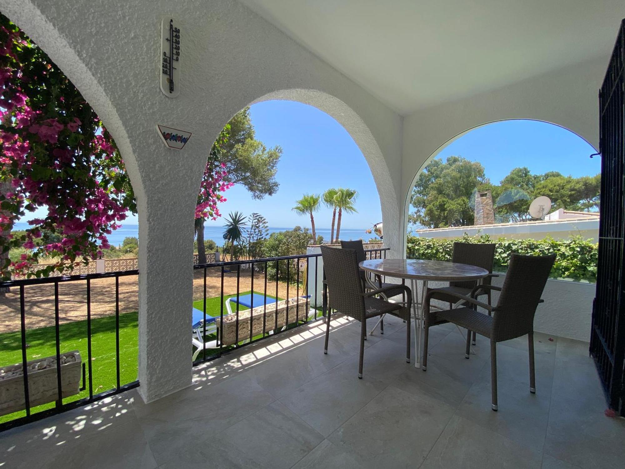 Independent Villa Beach House El Bosque La Cala De Mijas Exterior foto