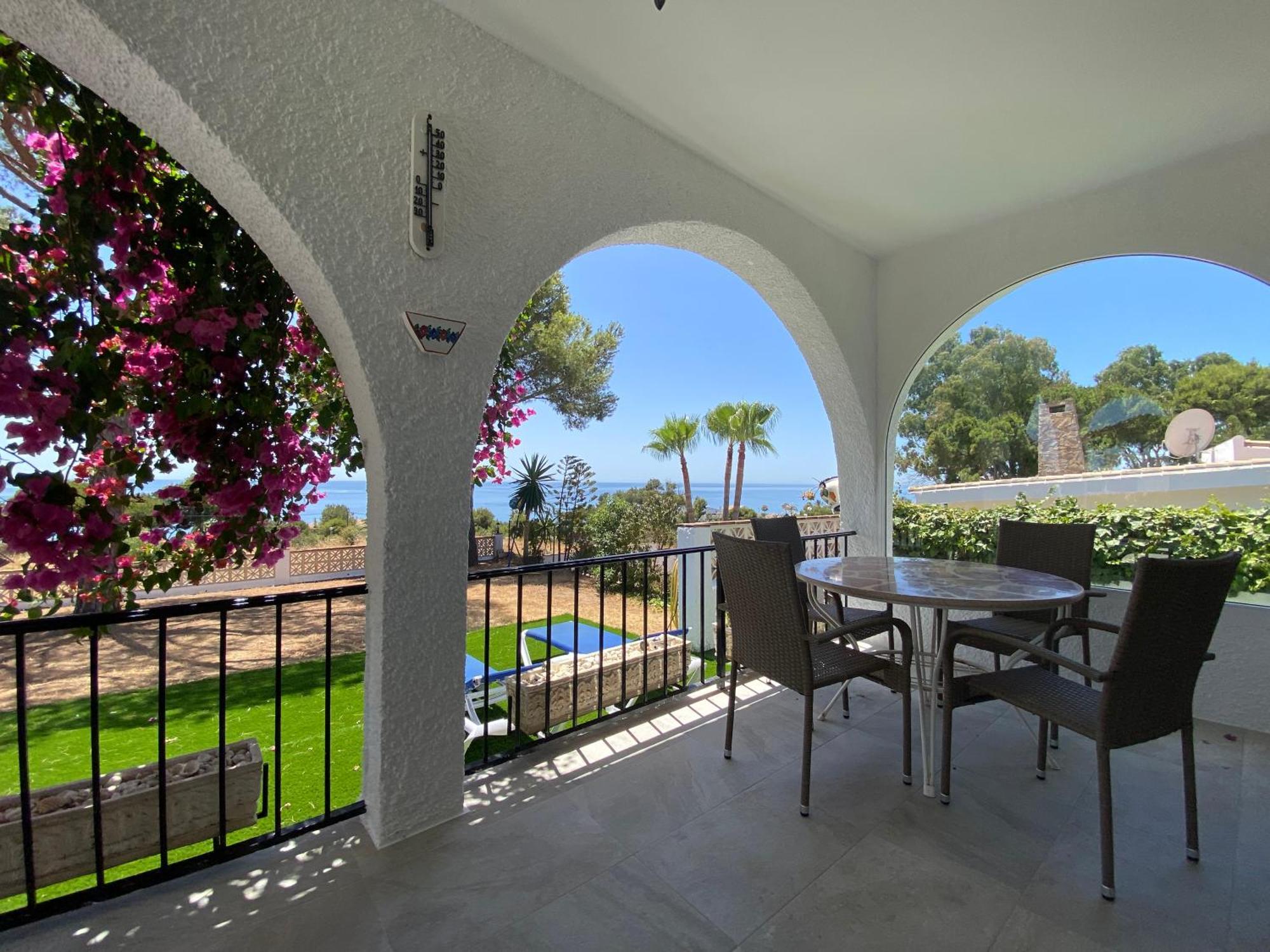 Independent Villa Beach House El Bosque La Cala De Mijas Exterior foto